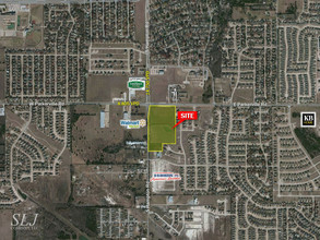 S Hampton Rd & E Parkerville Rd, DeSoto, TX for rent Aerial- Image 1 of 5