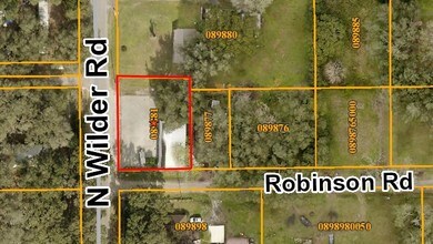 3002 N Wilder Rd, Plant City, FL - aerial  map view