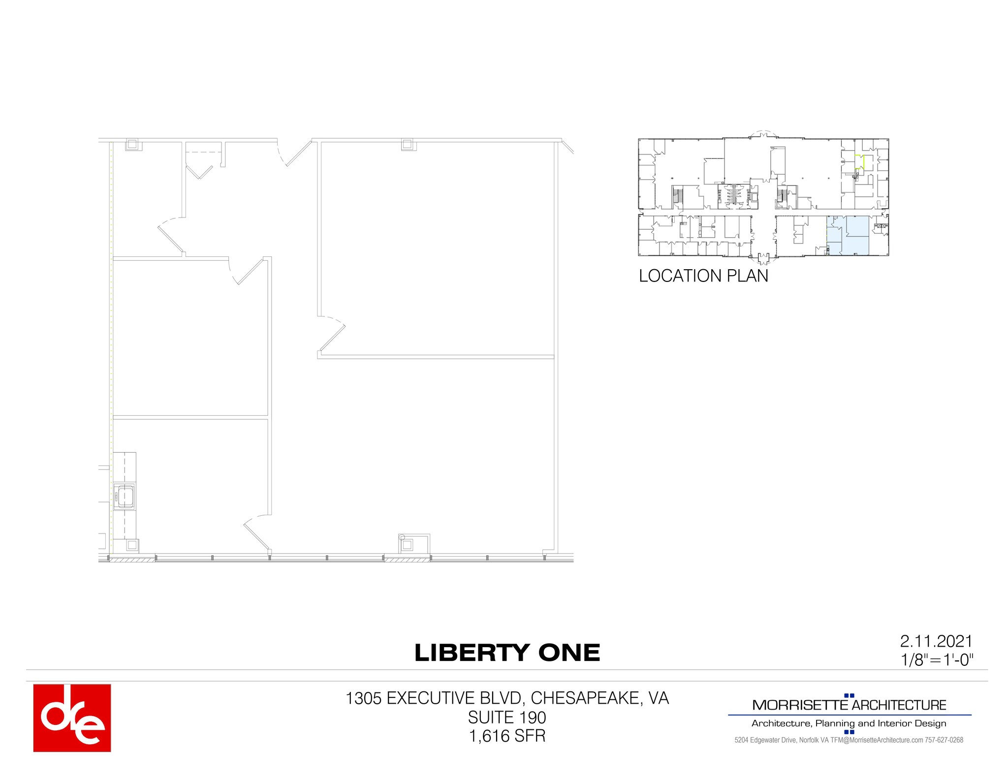 1305 Executive Blvd, Chesapeake, VA for rent Site Plan- Image 1 of 1