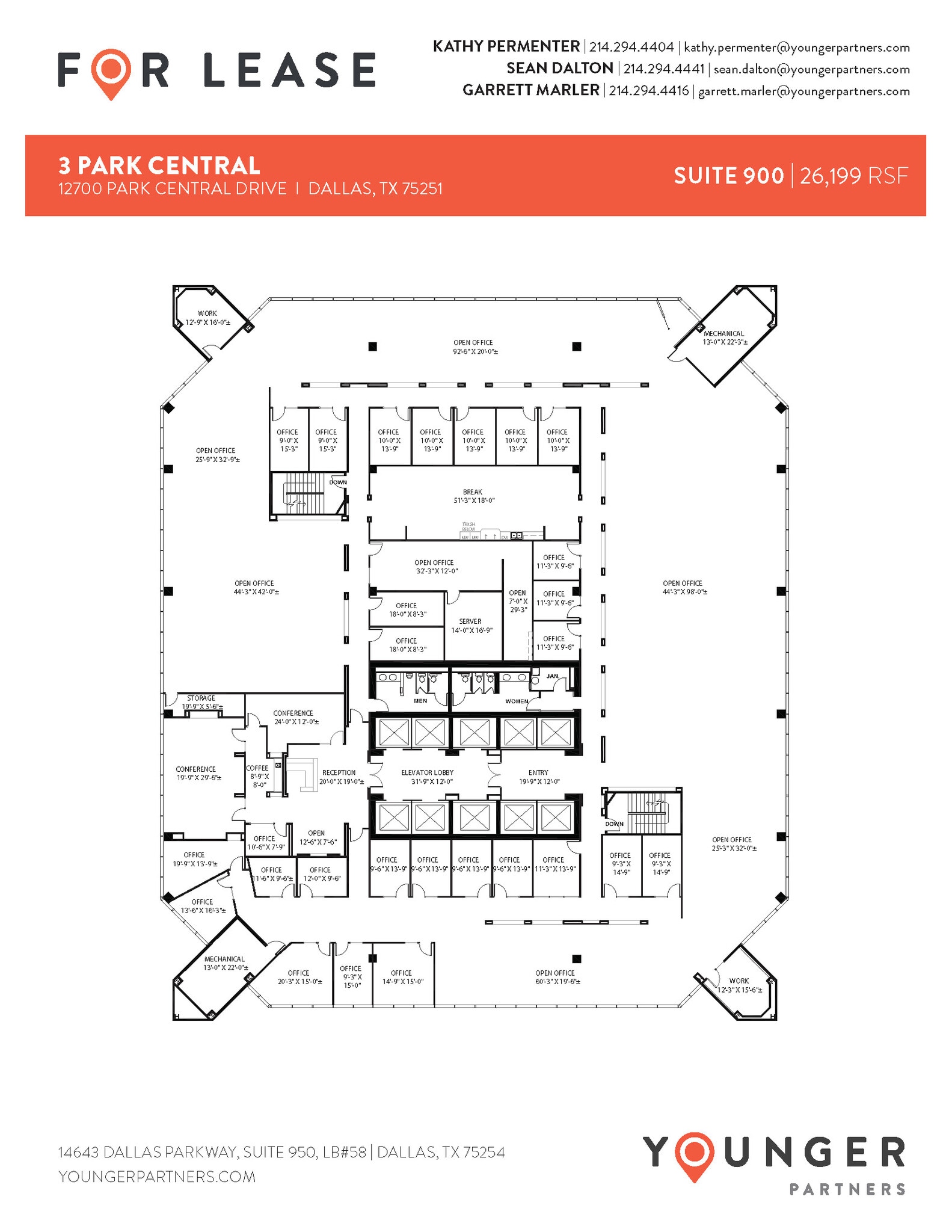12700 Park Central Dr, Dallas, TX to rent Floor Plan- Image 1 of 1