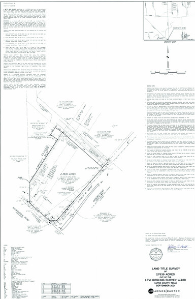 Kuykendahl Rd & Gosling Rd, Spring, TX for sale - Plat Map - Image 2 of 5