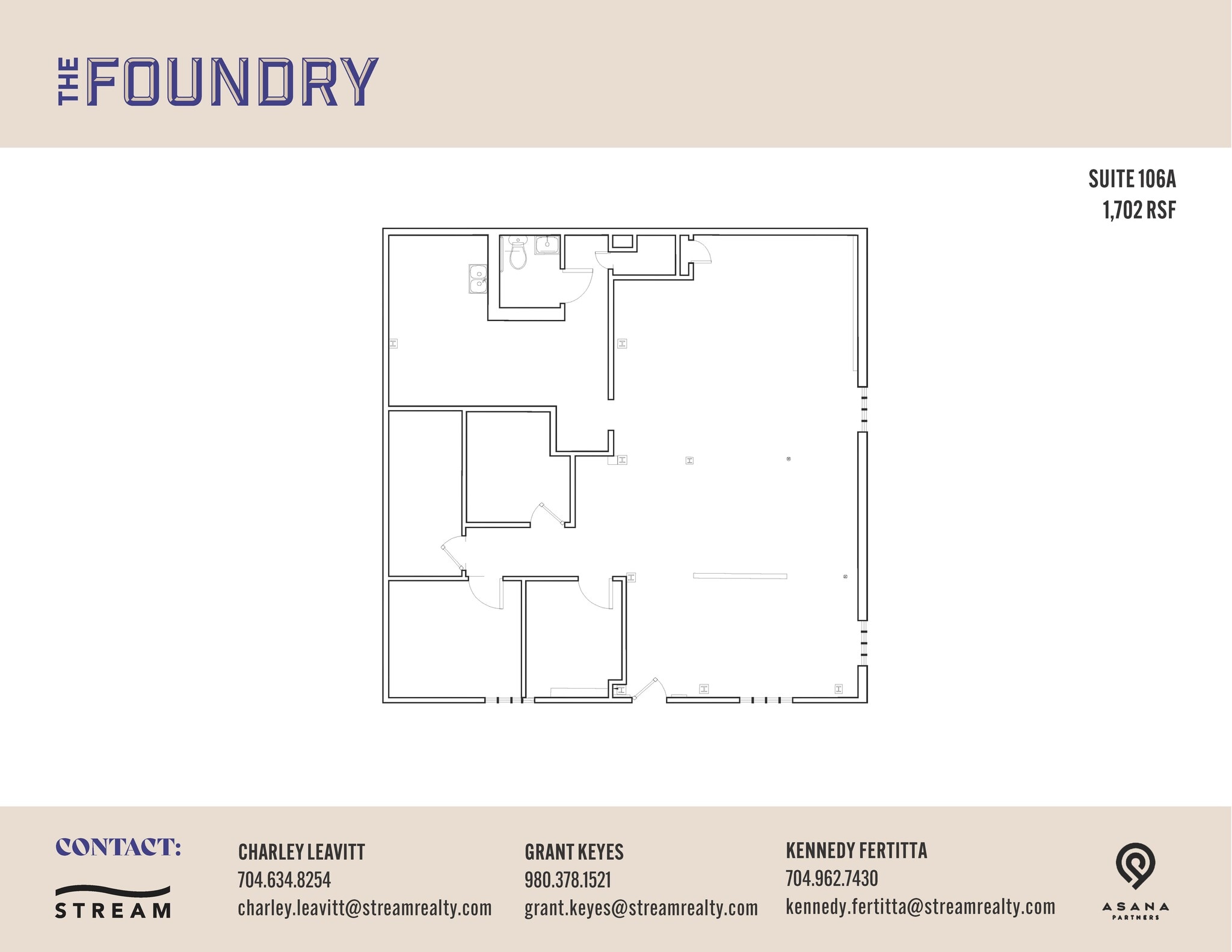 601 S Cedar St, Charlotte, NC to rent Floor Plan- Image 1 of 1