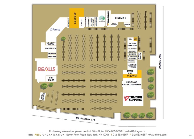 2900 W Washington St, Stephenville, TX for rent - Site Plan - Image 3 of 3