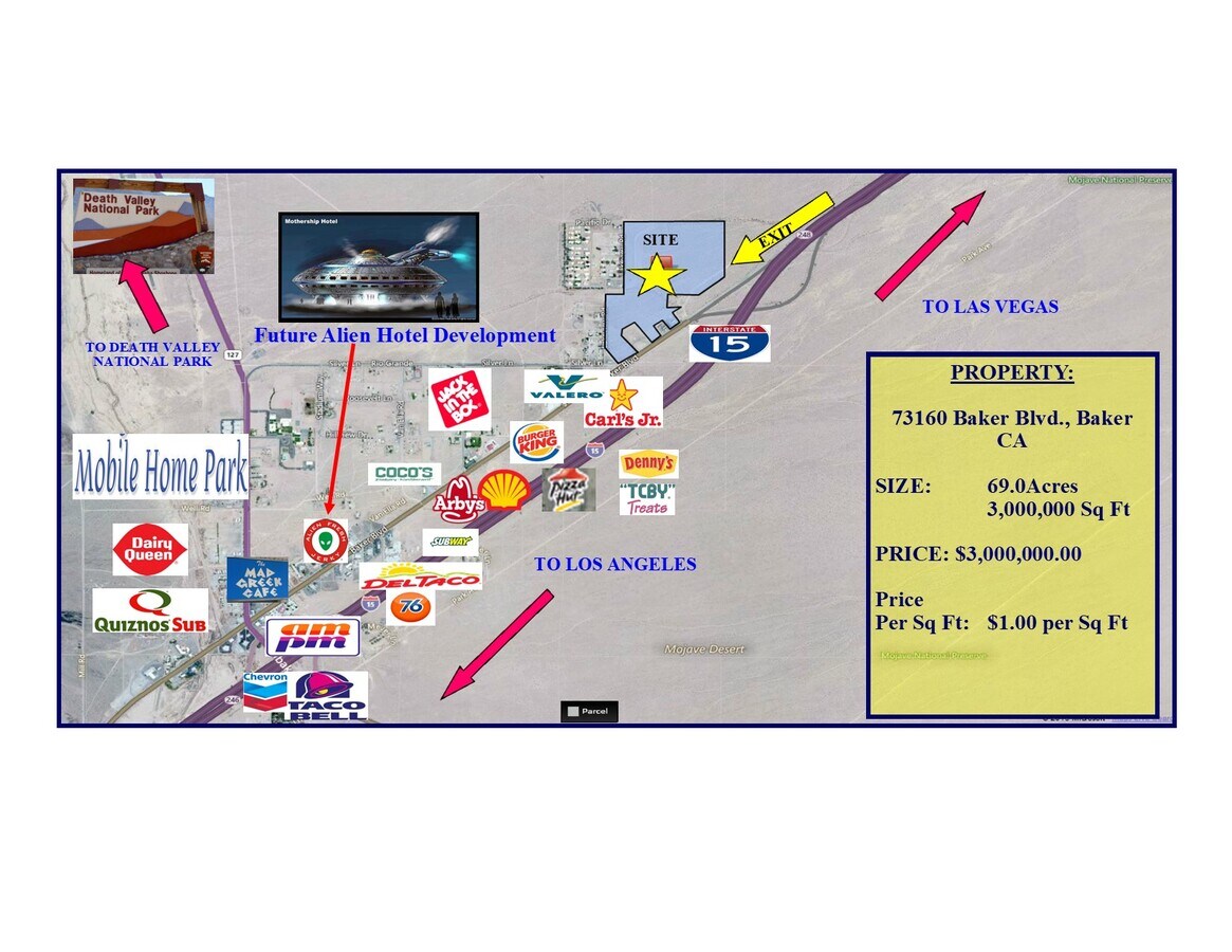 73160 Baker Blvd, Baker, CA 92309 UK