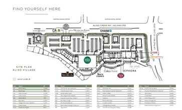 23862-24038 Aliso Creek Rd, Laguna Niguel, CA for rent Site Plan- Image 1 of 1