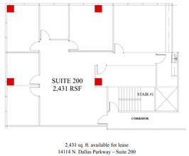 14110 N Dallas Pky, Dallas, TX for rent Floor Plan- Image 1 of 1