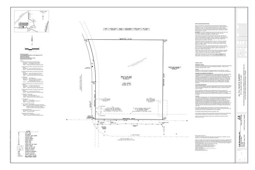 NEC Of Roaring River Road & Highway 114, Justin, TX for sale - Site Plan - Image 2 of 2