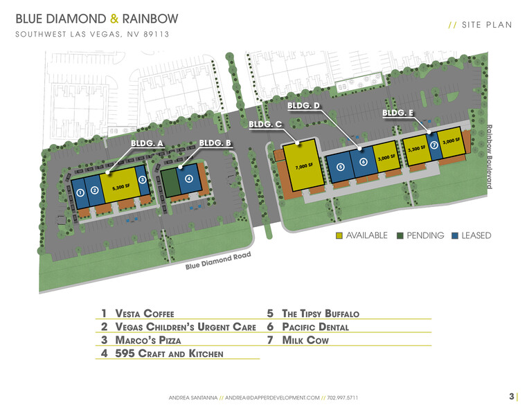 Rainbow & Blue Diamond, Las Vegas, NV for rent - Building Photo - Image 2 of 4