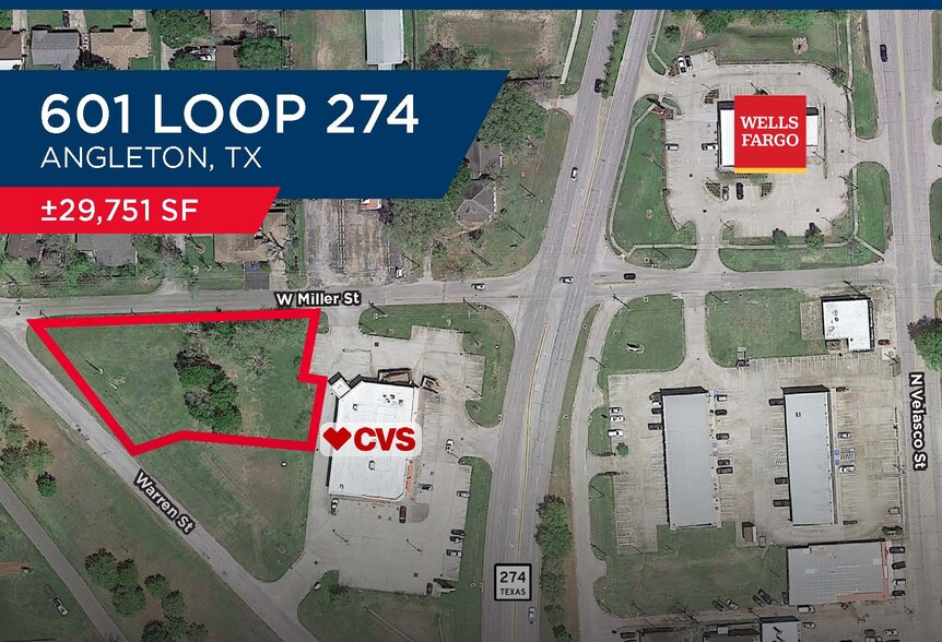 601 N Loop 274, Angleton, TX for sale - Building Photo - Image 1 of 2