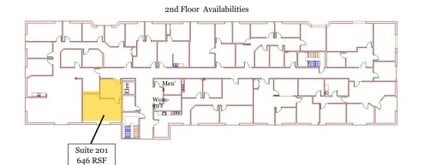 1611 W County Road B, Roseville, MN to rent Site Plan- Image 2 of 2