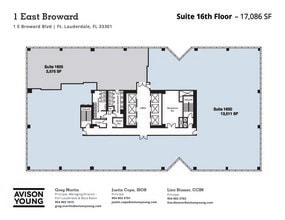1 E Broward Blvd, Fort Lauderdale, FL to rent Floor Plan- Image 1 of 1