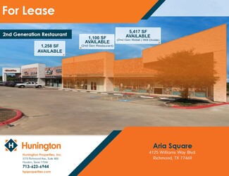 More details for 4125 Williams Way Blvd, Richmond, TX - Retail for Rent