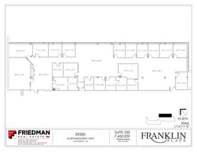 29200 Northwestern Hwy, Southfield, MI to rent Floor Plan- Image 1 of 1