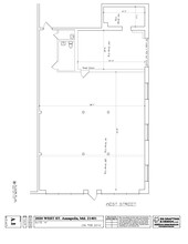 2020 West St, Annapolis, MD for rent Site Plan- Image 1 of 2