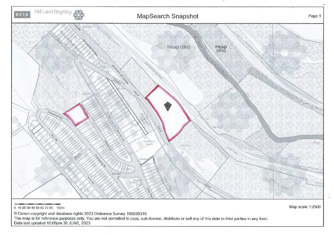 Markham Ter, Blackwood for sale Site Plan- Image 1 of 1