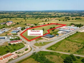 Vitry-en-Charollais - AERIAL  map view - Image1