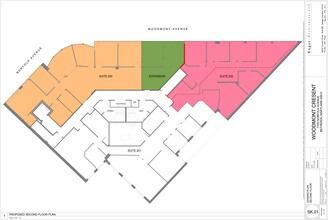 7770 Woodmont Ave, Bethesda, MD for rent Site Plan- Image 1 of 5