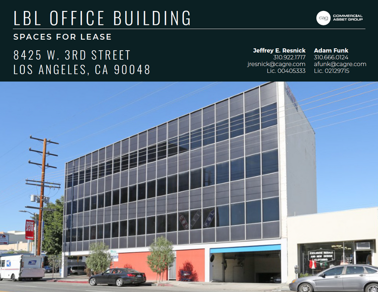 8425 W 3rd St, Los Angeles, CA for rent - Building Photo - Image 1 of 1