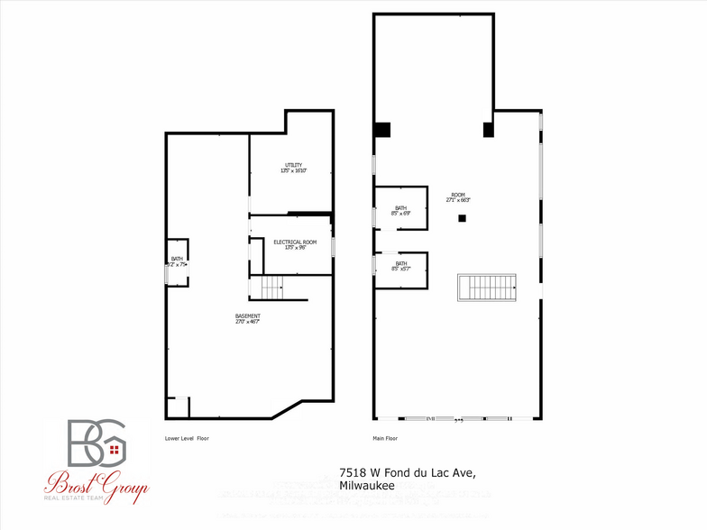 7518 W Fond Du Lac Ave, Milwaukee, WI for sale - Floor Plan - Image 2 of 31