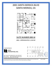 2021 Santa Monica Blvd, Santa Monica, CA for rent Site Plan- Image 1 of 1