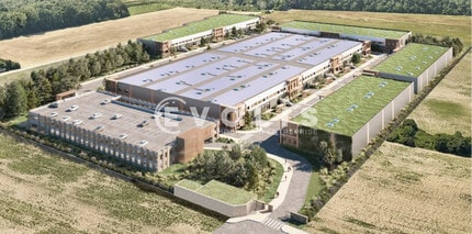 Croissy-Beaubourg - Aerial  map view - Image1