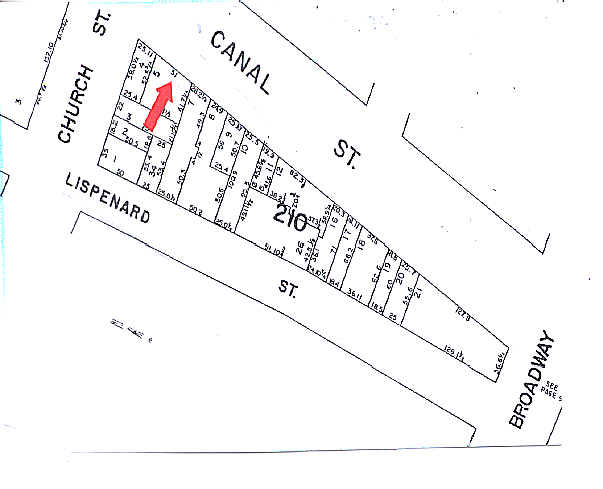 336-340 Canal St, New York, NY for rent - Plat Map - Image 2 of 3