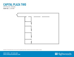 301 E Pine St, Orlando, FL for rent Site Plan- Image 1 of 1