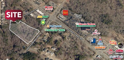 9816 Holly Springs Rd, Apex, NC for sale Aerial- Image 1 of 4