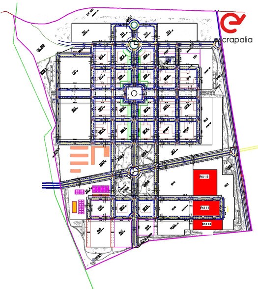 Sector 26 - 27. RU13, Horche, Guadalajara for sale - Plat Map - Image 2 of 2