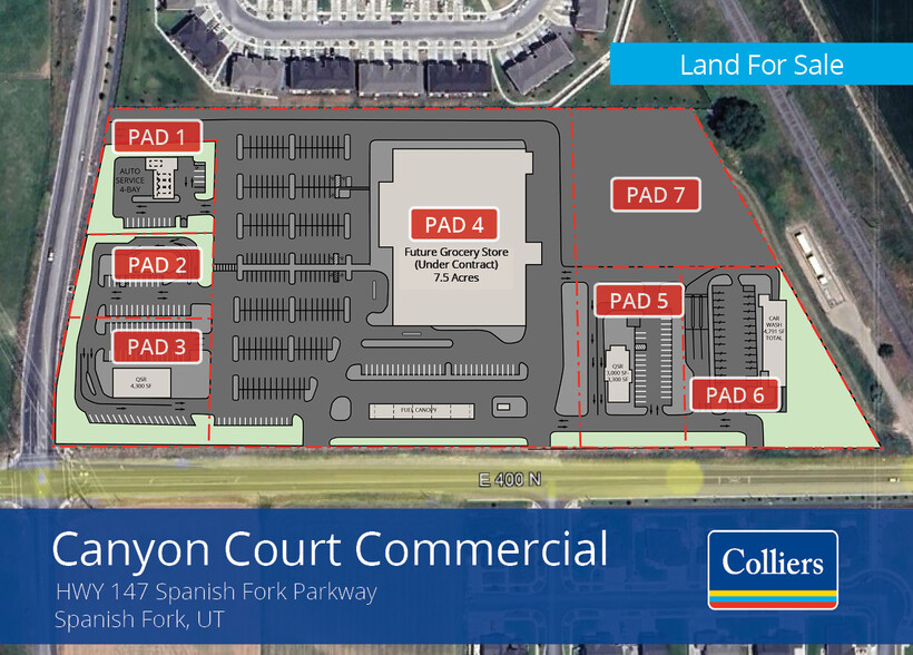 Hwy 147 (400 N) Spanish Fork Pkwy, Spanish Fork, UT for sale - Building Photo - Image 1 of 3