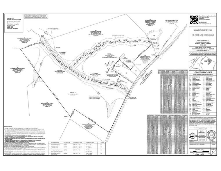 1265 Voyles Rd, Winterville, GA for sale - Plat Map - Image 3 of 3