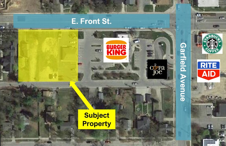 1024-1040 E Front St, Traverse City, MI for sale - Aerial - Image 1 of 1