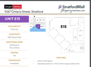 1067 Ontario St, Stratford, ON for rent Floor Plan- Image 1 of 1