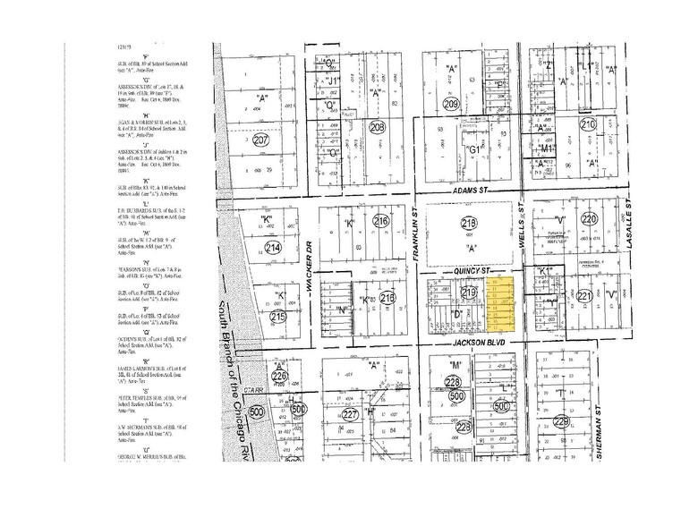 200 W Jackson Blvd, Chicago, IL for rent - Plat Map - Image 2 of 5