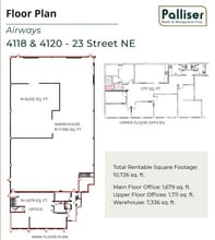 4120 23 St NE, Calgary, AB to rent Floor Plan- Image 1 of 1