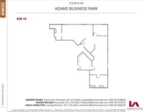 2900 Adams St, Riverside, CA for rent Floor Plan- Image 1 of 1