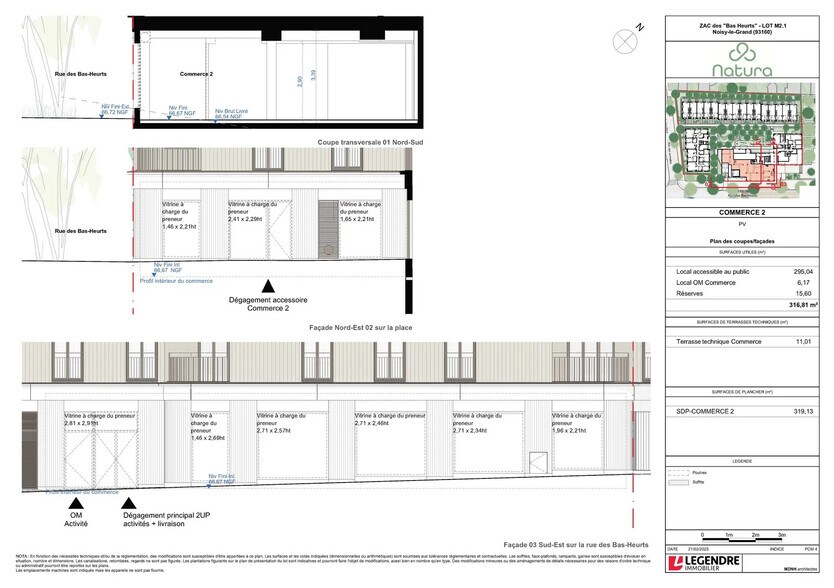 69 Rue Des Bas-Heurts, Noisy-le-Grand for sale - Floor Plan - Image 3 of 4