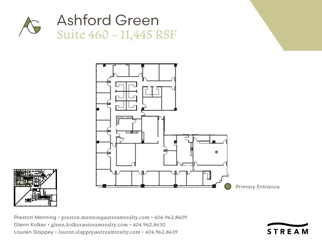 4170 Ashford Dunwoody Rd NE, Atlanta, GA to rent Floor Plan- Image 1 of 1