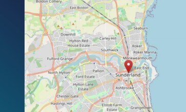 56-57 Fawcett St, Sunderland to rent Map- Image 2 of 2