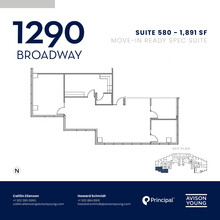 1290 Broadway, Denver, CO for rent Floor Plan- Image 1 of 1