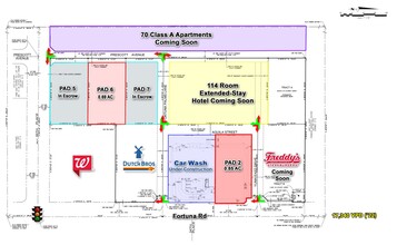 NWC Fortuna Rd & 35th, Yuma, AZ for rent Site Plan- Image 2 of 2