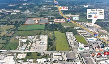 IH-35, Schertz, TX - aerial  map view