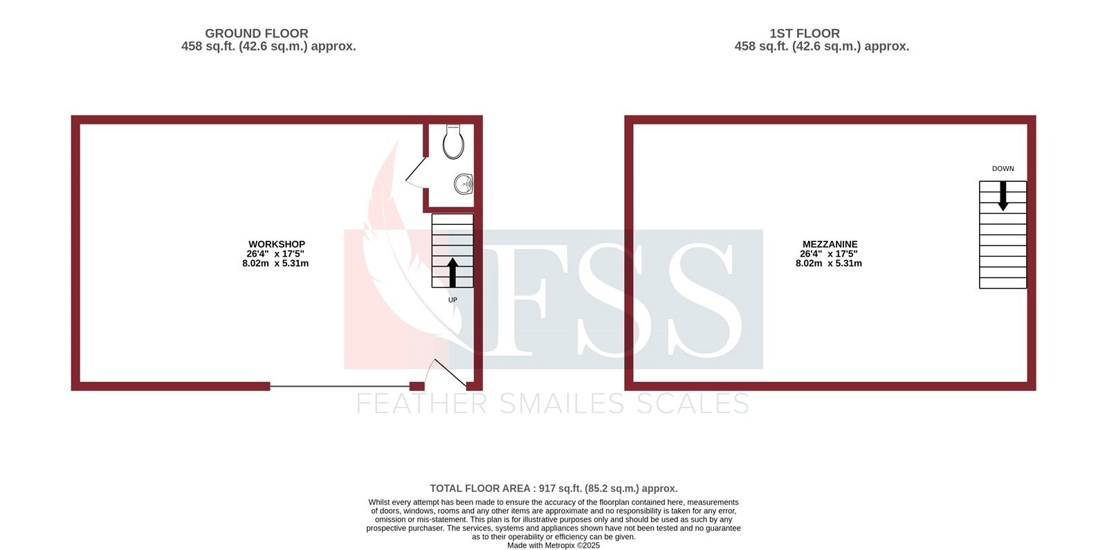 6A Back Regent Pl, Harrogate to rent Floor Plan- Image 1 of 6