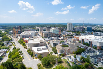 101 E Chesapeake Ave, Towson, MD - aerial  map view