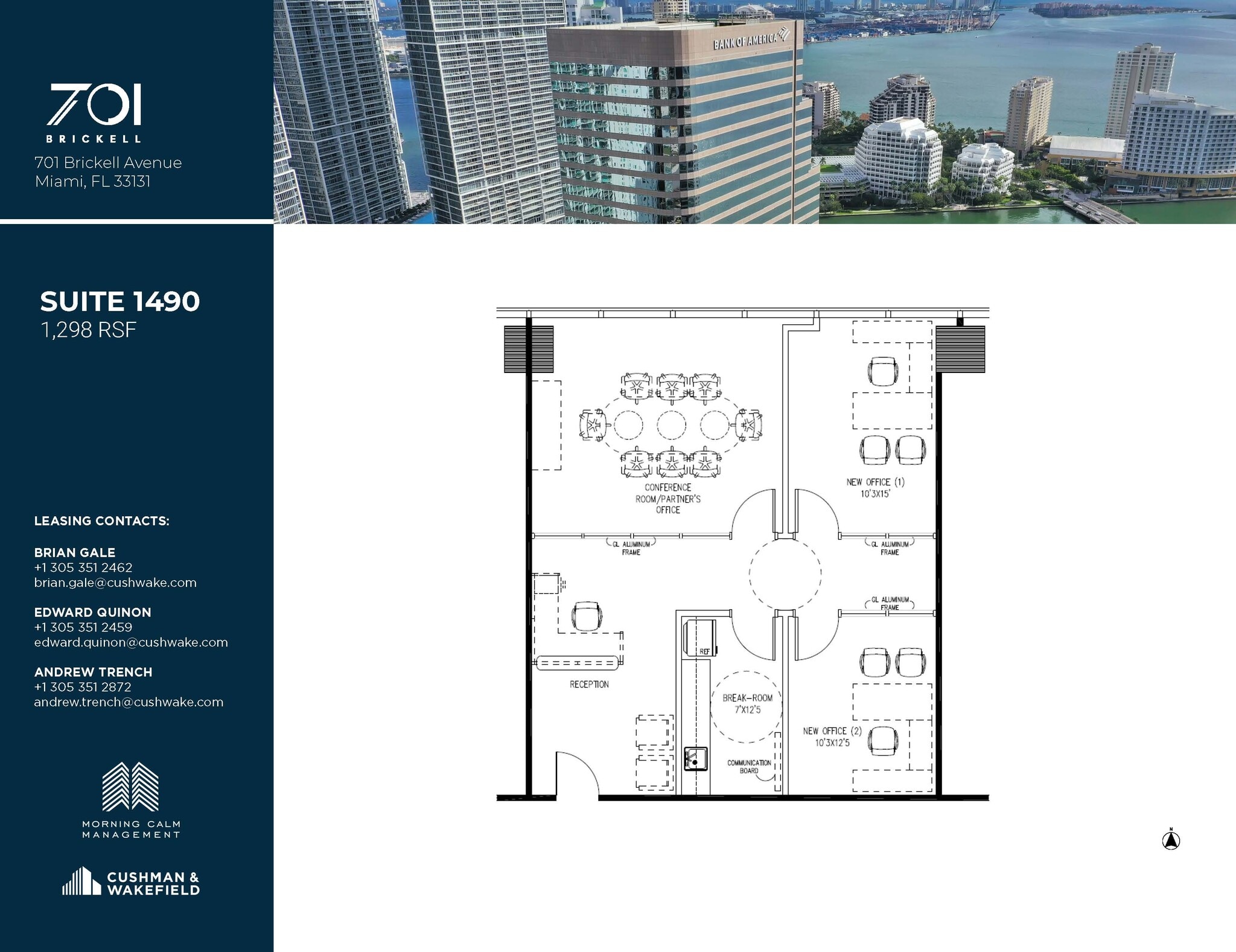 701 Brickell Ave, Miami, FL to rent Floor Plan- Image 1 of 1