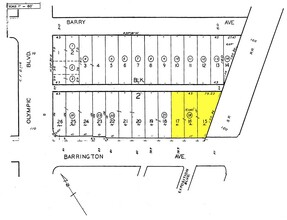 2250 S Barrington Ave, Los Angeles, CA for rent Plat Map- Image 2 of 9