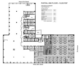 888 7th Ave, New York, NY for rent Floor Plan- Image 1 of 1