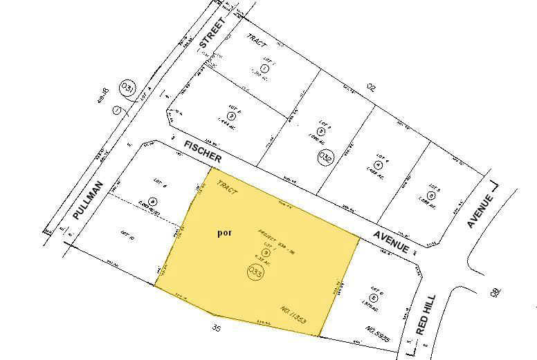 245 Fischer Ave, Costa Mesa, CA for sale - Plat Map - Image 1 of 1