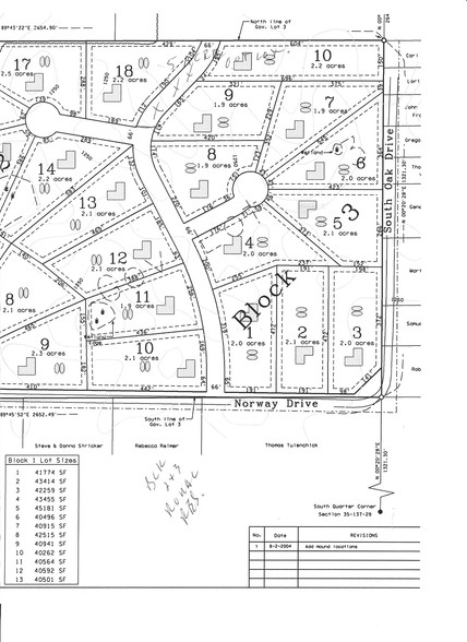 Old Highway 371, Jenkins, MN for sale - Plat Map - Image 3 of 3