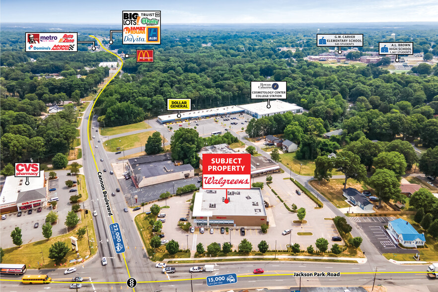 525 N Cannon Blvd, Kannapolis, NC for sale - Aerial - Image 2 of 13